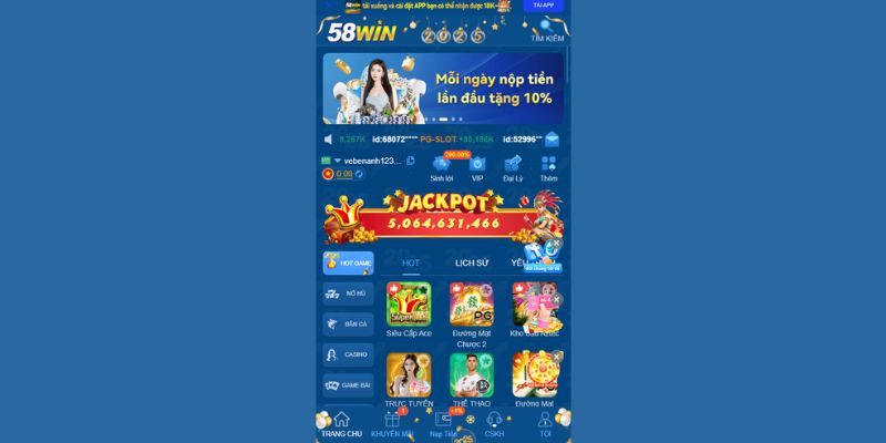58Win lừa đảo có thật không?