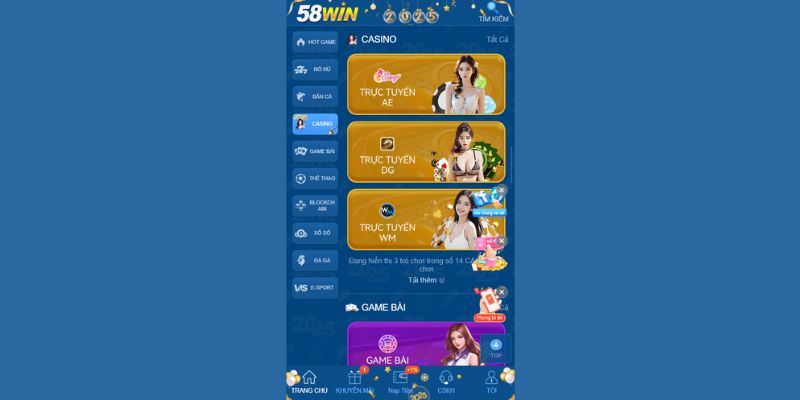 Giao diện thân thiện trực quan